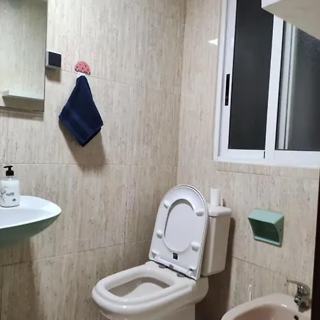 35-3- Комната В Квартире Для Семьи От 1 До 4 Человек В Центре Аликанте Pansiyon